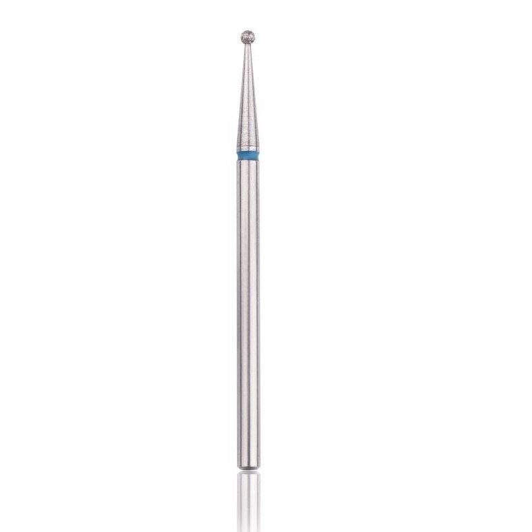 Profesionalus deimantinis frezos antgalis BALL BLUE 1,4 mm Profesionalus deimantinis frezos antgalis BALL BLUE 1,4 mm