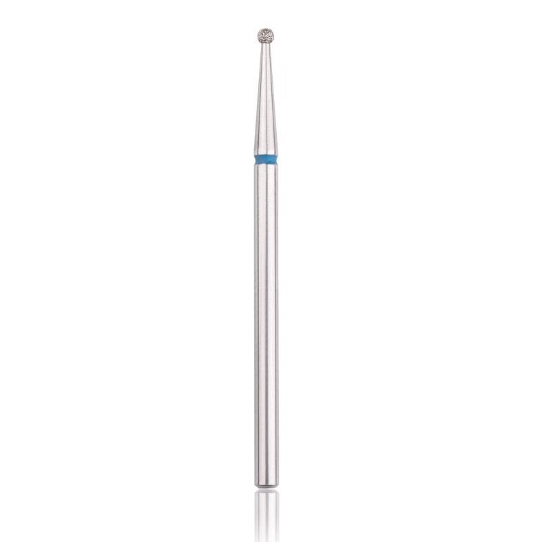 Profesionalus deimantinis frezos antgalis BALL BLUE 1,6 mm Profesionalus deimantinis frezos antgalis BALL BLUE 1,6 mm