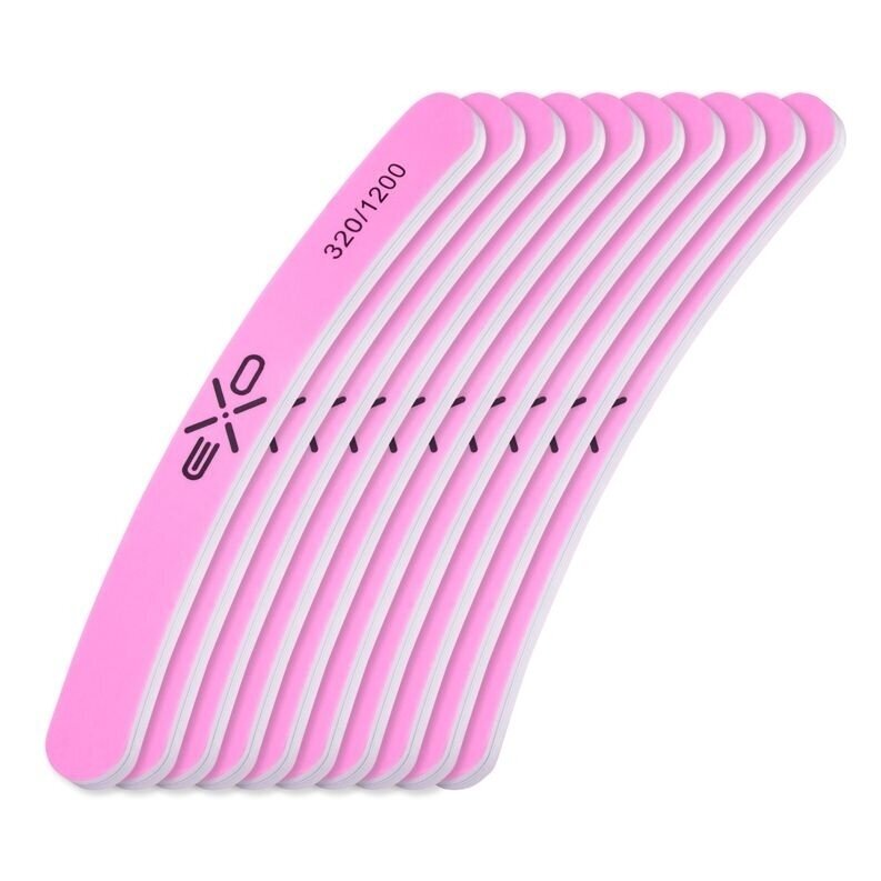 EXO PROFESSIONAL profesionalus nagų poliravimo blokelis EXO 320/1200, 10 vnt. 2 EXO PROFESSIONAL profesionalus nagų poliravimo blokelis EXO 320/1200, 10 vnt. 2