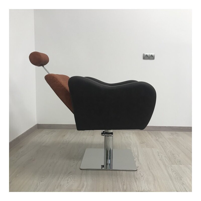 Profesionali kirpyklos kėdė grožio salonams su atlošiamu nugaros atlošu GALA DE PELUQUERÍA 6 Profesionali kirpyklos kėdė grožio salonams su atlošiamu nugaros atlošu GALA DE PELUQUERÍA 6