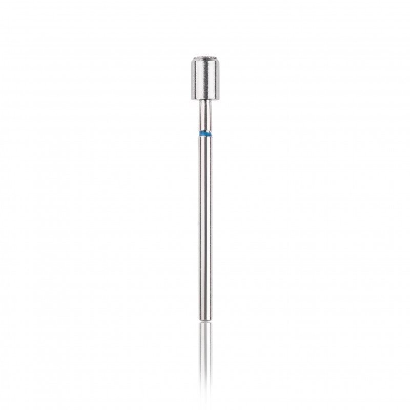 Profesionalus deimantinis frezos antgalis CYLINDER BLEU, 5 mm., L7 mm.