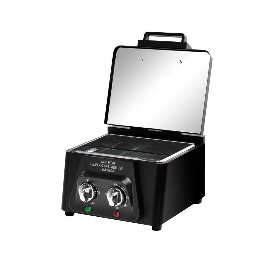 Profesionalus karšto oro sterilizatorius higienos pasui SM-360A, juodos spalvos 1 Profesionalus karšto oro sterilizatorius higienos pasui SM-360A, juodos spalvos 1