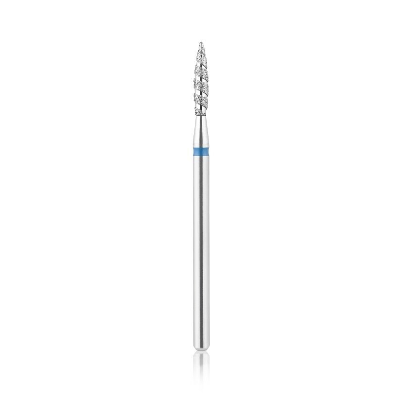 Profesionalus deimantinis frezos antgalis FLAME TORNADO 2,1 mm