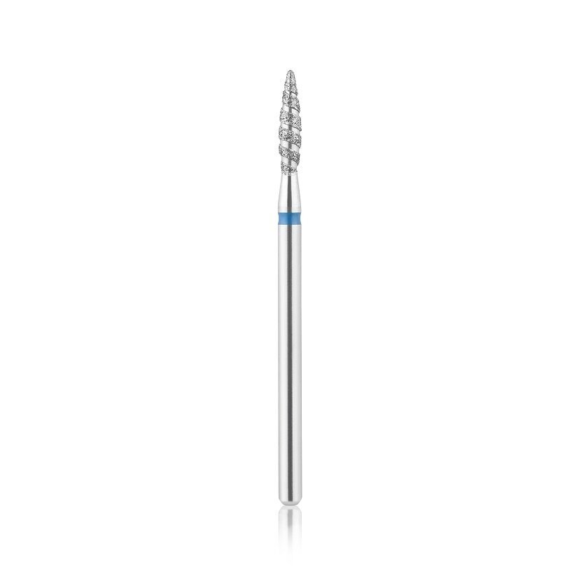 Profesionalus deimantinis frezos antgalis FLAME TORNADO 2,3 mm Profesionalus deimantinis frezos antgalis FLAME TORNADO 2,3 mm