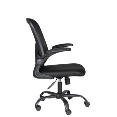 Registratūros ir biuro kėdė COMFORT 73, juodos spalvos Registratūros ir biuro kėdė COMFORT 73, juodos spalvos