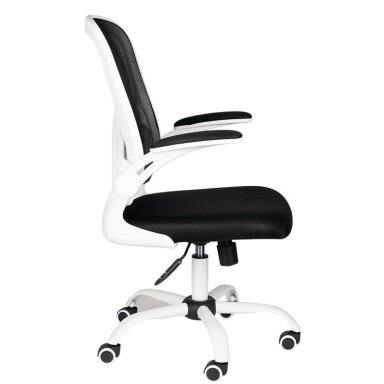 Registratūros, biuro kėdė ECO COMFORT 02, baltai juoda