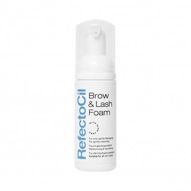 RefectoCil Lash & Brow Foam putos blakstienoms ir antakiams valyti, 45 ml. RefectoCil Lash & Brow Foam putos blakstienoms ir antakiams valyti, 45 ml.