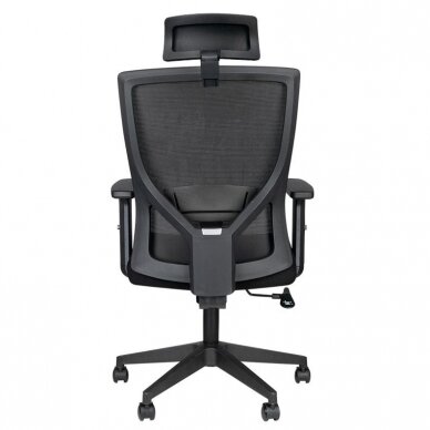 Registratūros ir biuro kėdė COMFORT 32H, juodos spalvos 1 Registratūros ir biuro kėdė COMFORT 32H, juodos spalvos 1