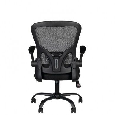 Registratūros ir biuro kėdė COMFORT 73, juodos spalvos 2 Registratūros ir biuro kėdė COMFORT 73, juodos spalvos 2