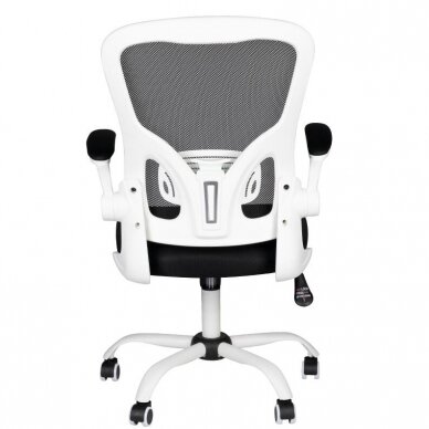 Registratūros, biuro kėdė ECO COMFORT 02, baltai juoda 3 Registratūros, biuro kėdė ECO COMFORT 02, baltai juoda 3