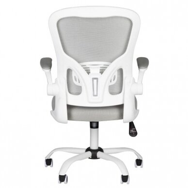 Registratūros ir biuro kėdė ECO COMFORT 02, baltai pilka 3 Registratūros ir biuro kėdė ECO COMFORT 02, baltai pilka 3