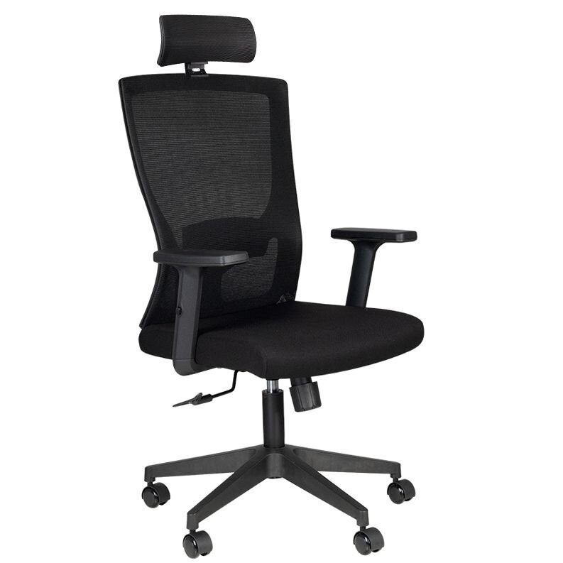 Registratūros ir biuro kėdė COMFORT 32H, juodos spalvos Registratūros ir biuro kėdė COMFORT 32H, juodos spalvos