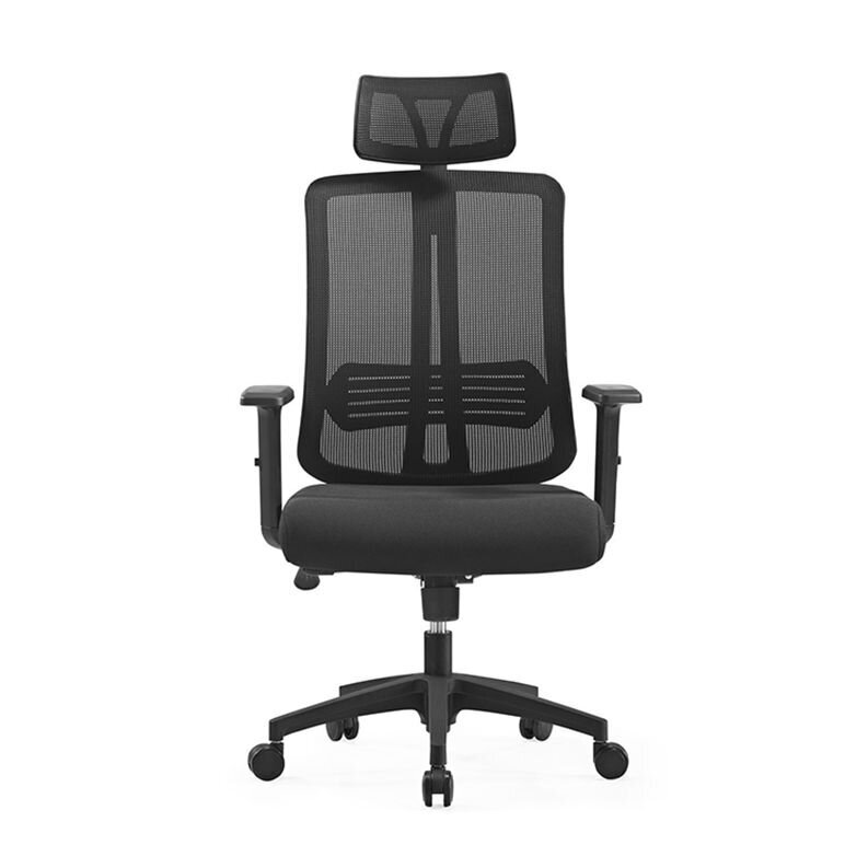 Registratūros ir biuro kėdė MAX COMFORT 5H, juodos spalvos 1 Registratūros ir biuro kėdė MAX COMFORT 5H, juodos spalvos 1
