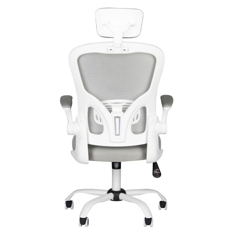 Registratūros, biuro kėdė MAX COMFORT 73H, baltai pilka 5 Registratūros, biuro kėdė MAX COMFORT 73H, baltai pilka 5