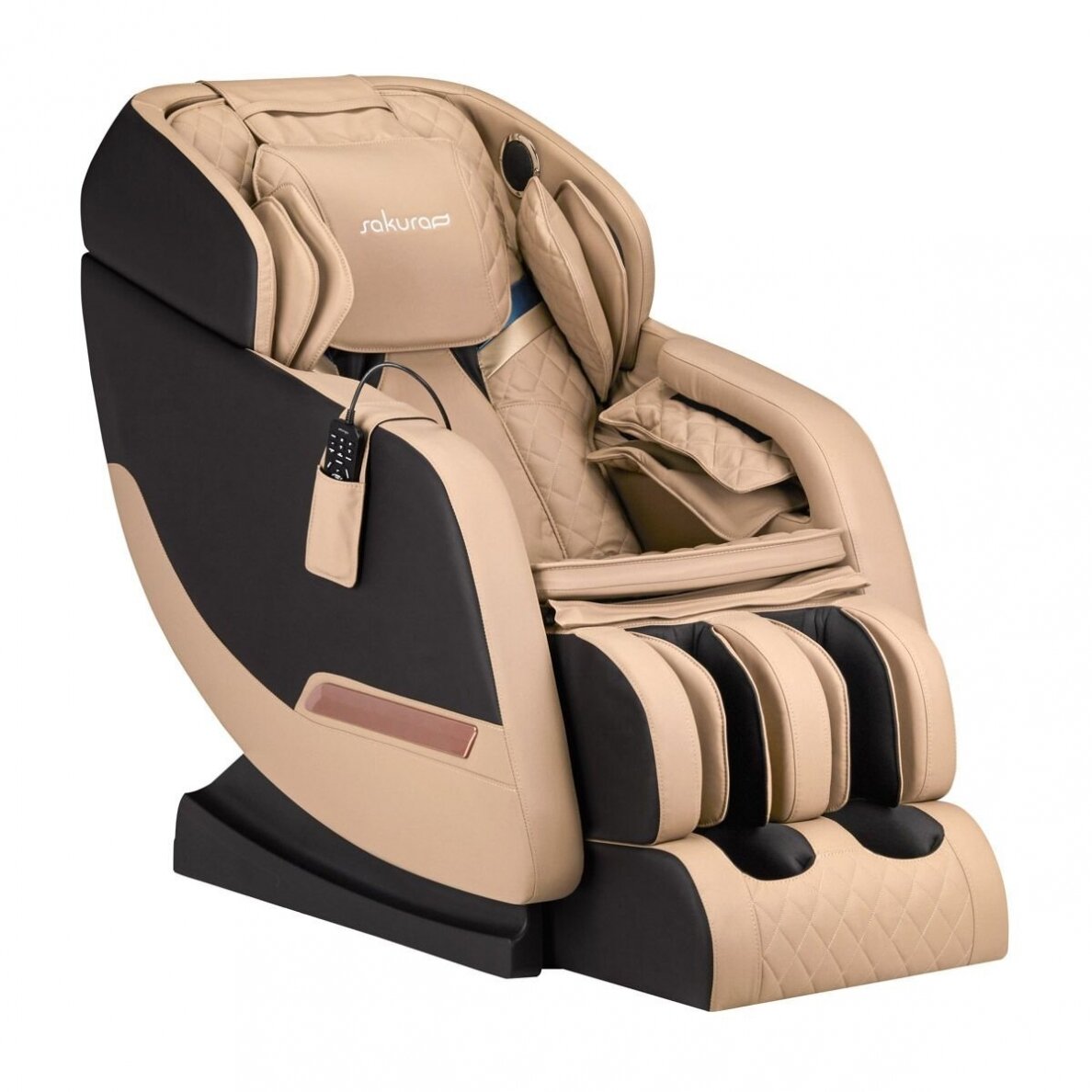 SAKURA COMFORT 806 kėdė su masažo funkcija, rudos spalvos SAKURA COMFORT 806 kėdė su masažo funkcija, rudos spalvos