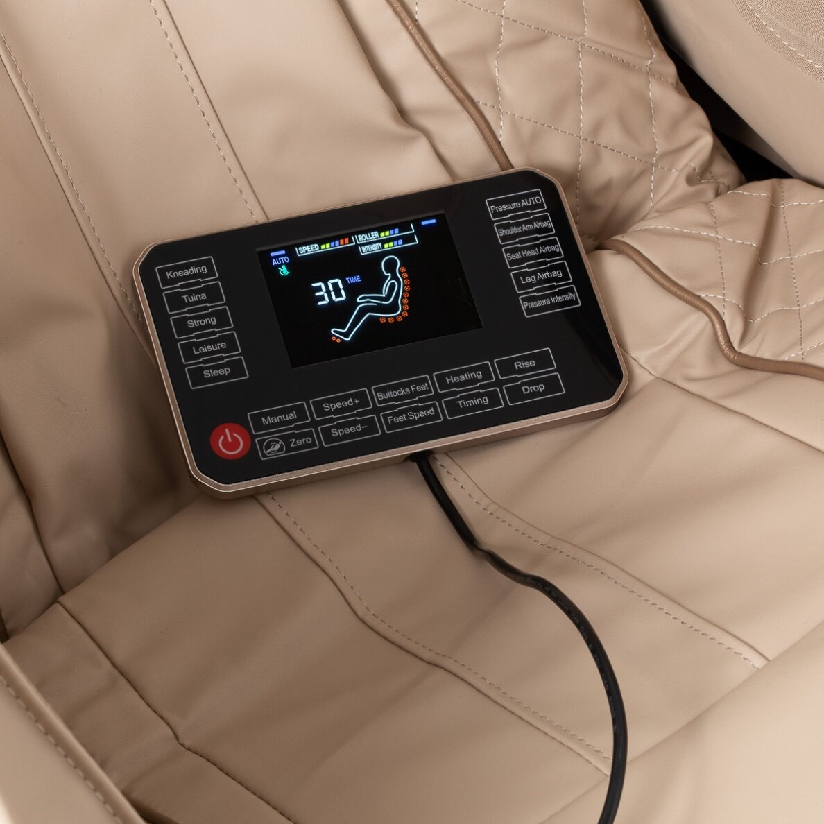 SAKURA PRIME 108 fotelis su masažo funkcija, baltos spalvos 13 SAKURA PRIME 108 fotelis su masažo funkcija, baltos spalvos 13