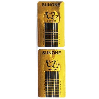Šablonai nagų priauginimui SUNONE ® GOLD, 50 vnt. Šablonai nagų priauginimui SUNONE ® GOLD, 50 vnt.
