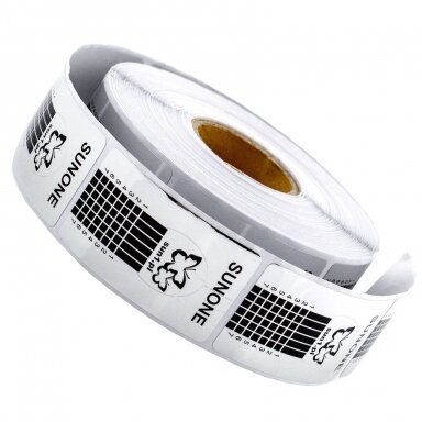 Šablonai nagų priauginimui SUNONE ® SILVER, 500 vnt. Šablonai nagų priauginimui SUNONE ® SILVER, 500 vnt.