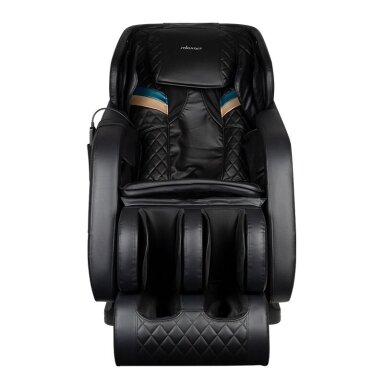 SAKURA fotelis su masažo funkcija  juodos spalvos COMFORT 806