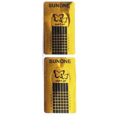 Šablonai nagų priauginimui SUNONE ® GOLD, 50 vnt. Šablonai nagų priauginimui SUNONE ® GOLD, 50 vnt.