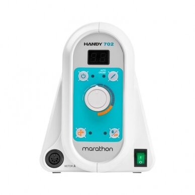 Profesionali elektrinė nagų freza manikiūro darbams SAEYANG MARATHON HANDY 702 + S40-FS60N BRUSHED 1 Profesionali elektrinė nagų freza manikiūro darbams SAEYANG MARATHON HANDY 702 + S40-FS60N BRUSHED 1