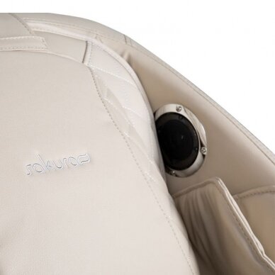 SAKURA fotelis su masažo funkcija COMFORT 806, kreminės spalvos 5 SAKURA fotelis su masažo funkcija COMFORT 806, kreminės spalvos 5