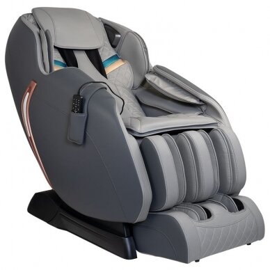SAKURA fotelis su masažo funkcija pilkos spalvos PREMIUM 807 1 SAKURA fotelis su masažo funkcija pilkos spalvos PREMIUM 807 1