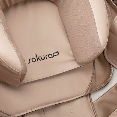 SAKURA PRIME 108 fotelis su masažo funkcija, baltos spalvos 7 SAKURA PRIME 108 fotelis su masažo funkcija, baltos spalvos 7