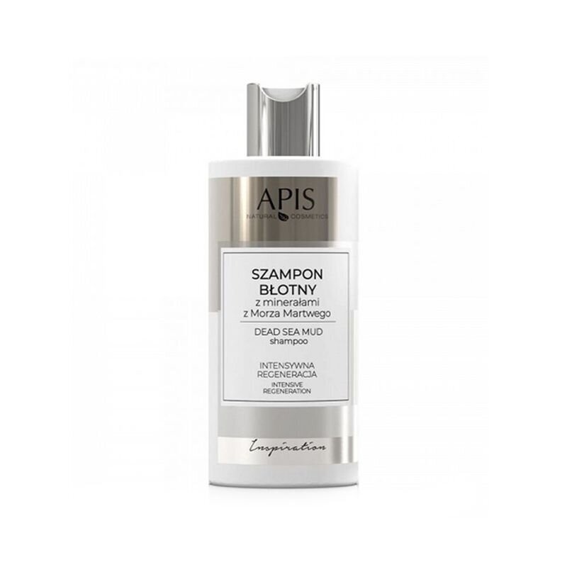 APIS INSPIRATION elastinguojantis sausų ir lūžinėjančių plaukų šampūnas su negyvosios jūros mineralais, 300 ml APIS INSPIRATION elastinguojantis sausų ir lūžinėjančių plaukų šampūnas su negyvosios jūros mineralais, 300 ml