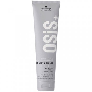 SCHWARZKOPF OSIS+ Bounty Balm Curl Cream garbanų formavimo ir jų lankstumo padidinimo kremas plaukams, 150 ml SCHWARZKOPF OSIS+ Bounty Balm Curl Cream garbanų formavimo ir jų lankstumo padidinimo kremas plaukams, 150 ml