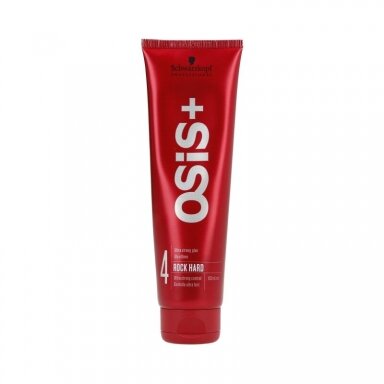 SCHWARZKOPF PROFESSIONAL OSIS+ ROCK-HARD itin stiprios fiksacijos plaukų klijai, 150 ml. SCHWARZKOPF PROFESSIONAL OSIS+ ROCK-HARD itin stiprios fiksacijos plaukų klijai, 150 ml.