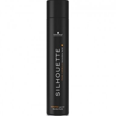Schwarzkopf Silhouette Hairspray Super Hold stiprios fiksacijos plaukų lakas, 750 ml.