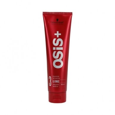 SCHWARZKOPF PROFESSIONAL OSIS+ D-FORCE ypač stiprus gelis plaukų modeliavimui, 150 ml. SCHWARZKOPF PROFESSIONAL OSIS+ D-FORCE ypač stiprus gelis plaukų modeliavimui, 150 ml.