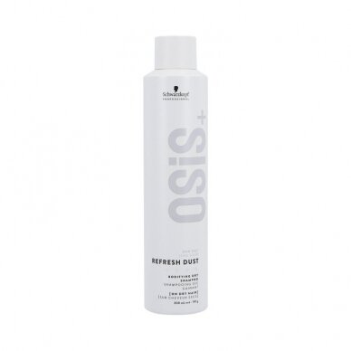 SCHWARZKOPF PROFESSIONAL OSIS+ REFRESH DUST Sausas plaukų šampūnas, 300ml SCHWARZKOPF PROFESSIONAL OSIS+ REFRESH DUST Sausas plaukų šampūnas, 300ml