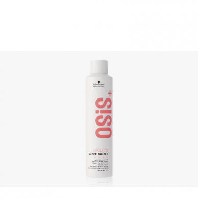 Schwarzkopf Professional Osis+ Super Shield apsauginis formuojamasis plaukų lakas, 300 ml Schwarzkopf Professional Osis+ Super Shield apsauginis formuojamasis plaukų lakas, 300 ml