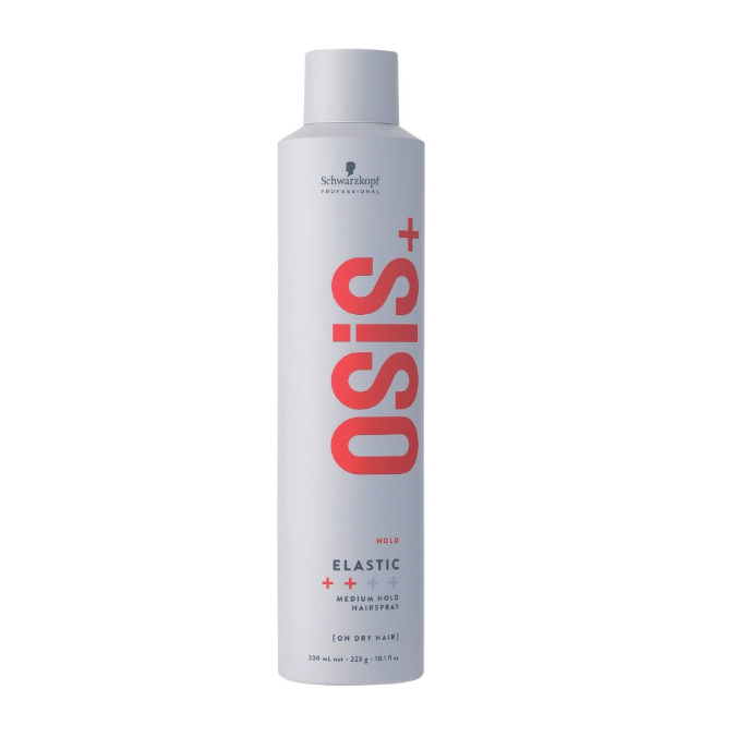 SCHWARZKOPF PROFESSIONAL Osis+ Elastic vidutinės fiksacijos plaukų lakas, 300 ml SCHWARZKOPF PROFESSIONAL Osis+ Elastic vidutinės fiksacijos plaukų lakas, 300 ml