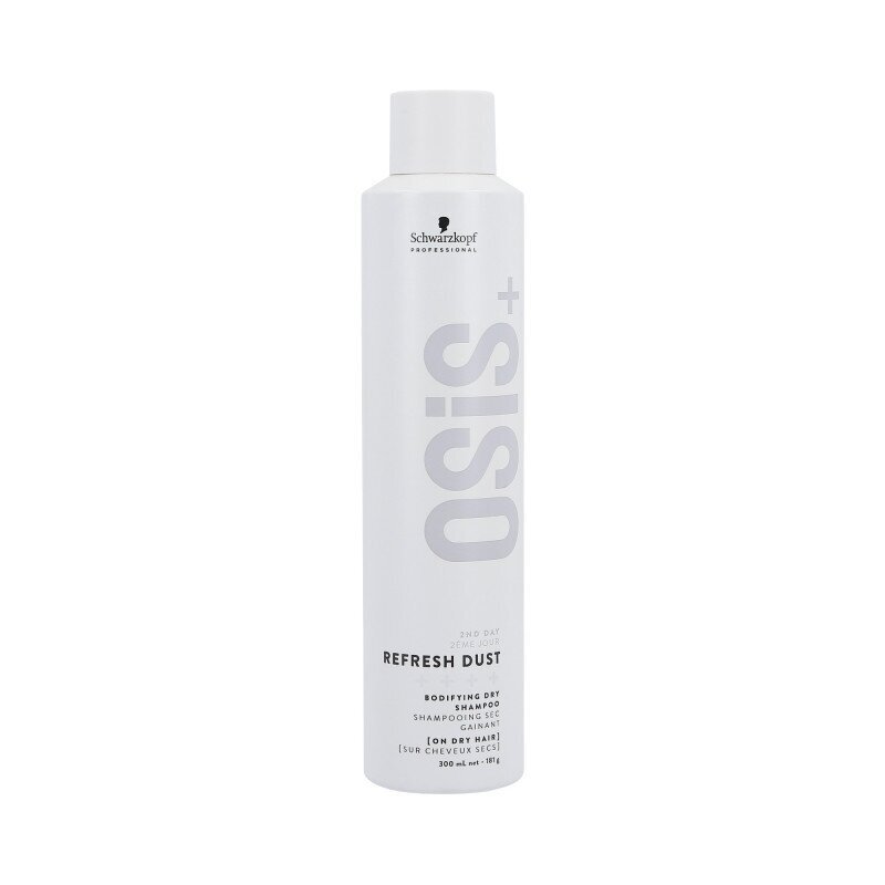 SCHWARZKOPF PROFESSIONAL OSIS+ REFRESH DUST Sausas plaukų šampūnas, 300ml SCHWARZKOPF PROFESSIONAL OSIS+ REFRESH DUST Sausas plaukų šampūnas, 300ml