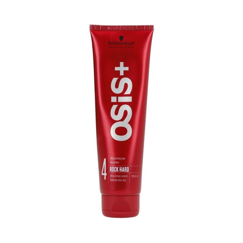 SCHWARZKOPF PROFESSIONAL OSIS+ ROCK-HARD itin stiprios fiksacijos plaukų klijai, 150 ml. SCHWARZKOPF PROFESSIONAL OSIS+ ROCK-HARD itin stiprios fiksacijos plaukų klijai, 150 ml.