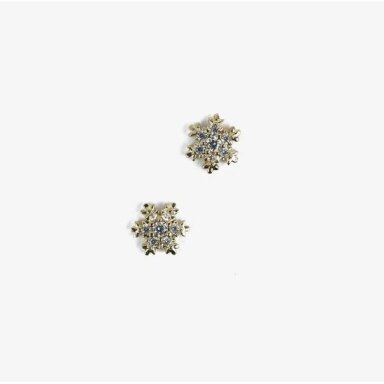 SEMILAC dekoracijos nagų dailei GOLD SNOWFLAKES SEMILAC dekoracijos nagų dailei GOLD SNOWFLAKES