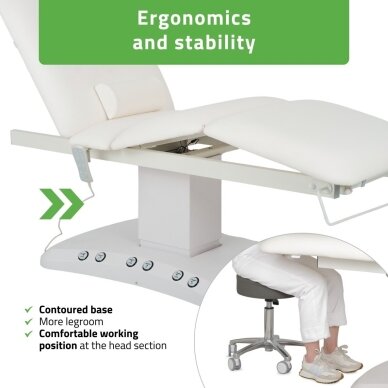 SERENITY ERGO 4 profesionali SPA ir masažo elektrinė lova-gultas su šildymo funkcija, baltos spalvos 6 SERENITY ERGO 4 profesionali SPA ir masažo elektrinė lova-gultas su šildymo funkcija, baltos spalvos 6