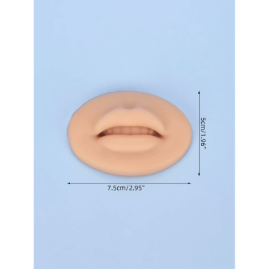 Silikoninis muliažas permanentinio lūpų makiažo praktikai FAKE LIPS, 1 vnt. Silikoninis muliažas permanentinio lūpų makiažo praktikai FAKE LIPS, 1 vnt.