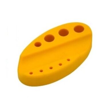 Silikoninis tatuiruočių pigmentų ir rankenėlės laikiklis YELLOW Silikoninis tatuiruočių pigmentų ir rankenėlės laikiklis YELLOW