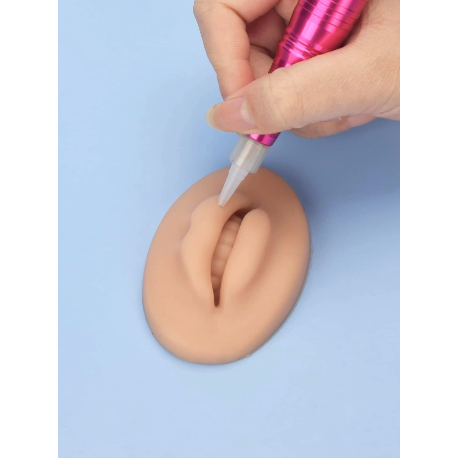 Silikoninis muliažas permanentinio lūpų makiažo praktikai FAKE LIPS, 1 vnt. 2 Silikoninis muliažas permanentinio lūpų makiažo praktikai FAKE LIPS, 1 vnt. 2