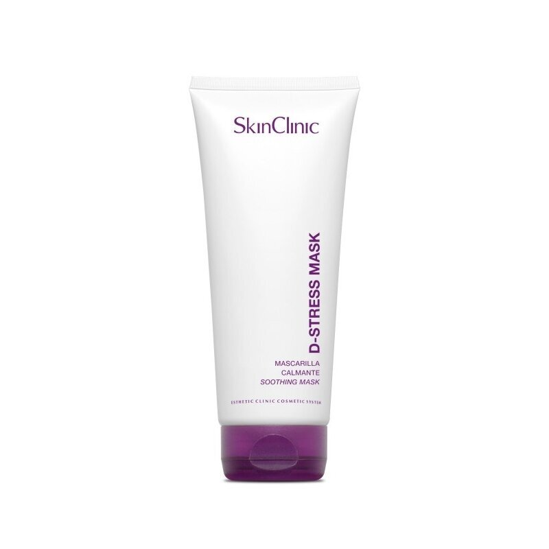 SkinClinic D-STRESS MASK (kaukė) atkuriamasis odos kremas, 200 ml.