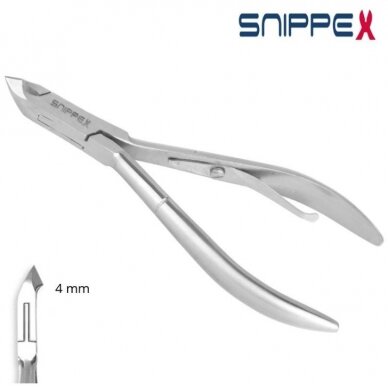 SNIPPEX PROFESSIONAL žnyplutės odelėms karpyti 12 cm/4 mm. 1 SNIPPEX PROFESSIONAL žnyplutės odelėms karpyti 12 cm/4 mm. 1
