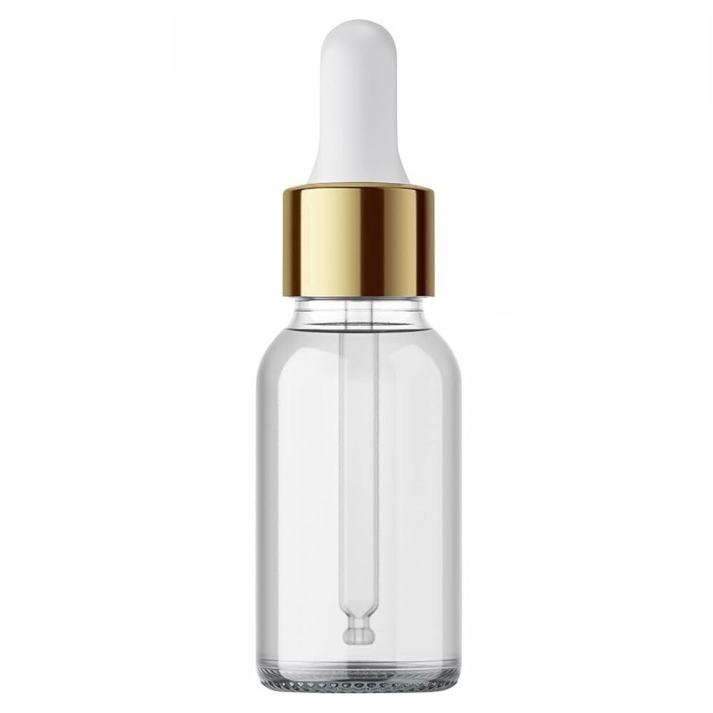 Stiklinis buteliukas su pipete, 10 ml, 5vnt Stiklinis buteliukas su pipete, 10 ml, 5vnt