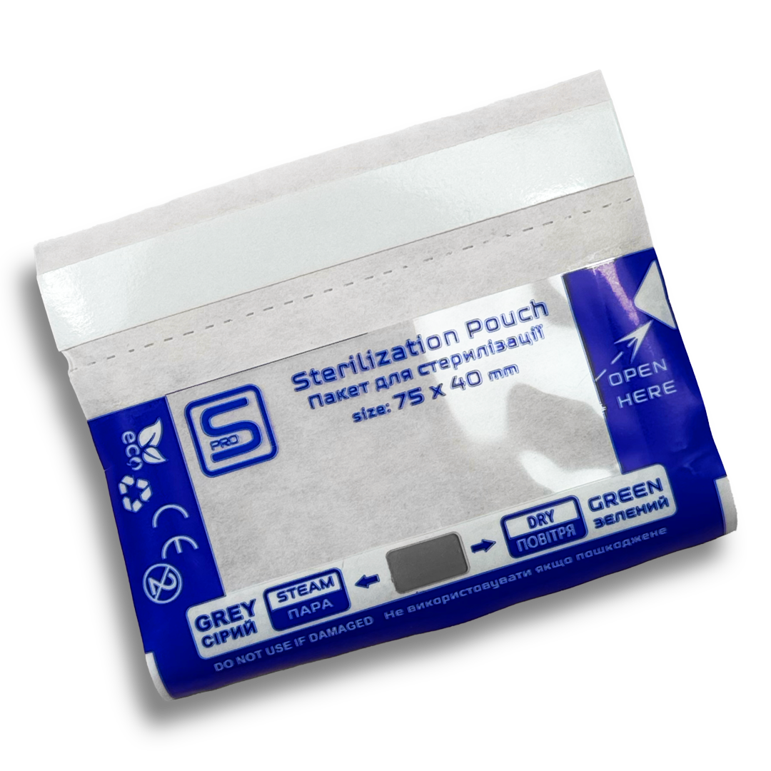 STERIL PRO sterilizavimo vokai-maišeliai SKAIDRŪS BE VIDINIŲ INDIKATORIŲ, 75*40 (COMBI) mm., 100 vnt. (MADE IN UKRAINE) STERIL PRO sterilizavimo vokai-maišeliai SKAIDRŪS BE VIDINIŲ INDIKATORIŲ, 75*40 (COMBI) mm., 100 vnt. (MADE IN UKRAINE)