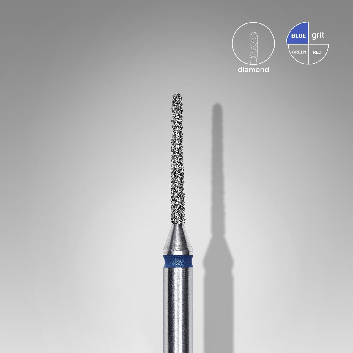 STALEKS deimantinis antgalis EXPERT BLUE 1 mm /10 mm 1 STALEKS deimantinis antgalis EXPERT BLUE 1 mm /10 mm 1