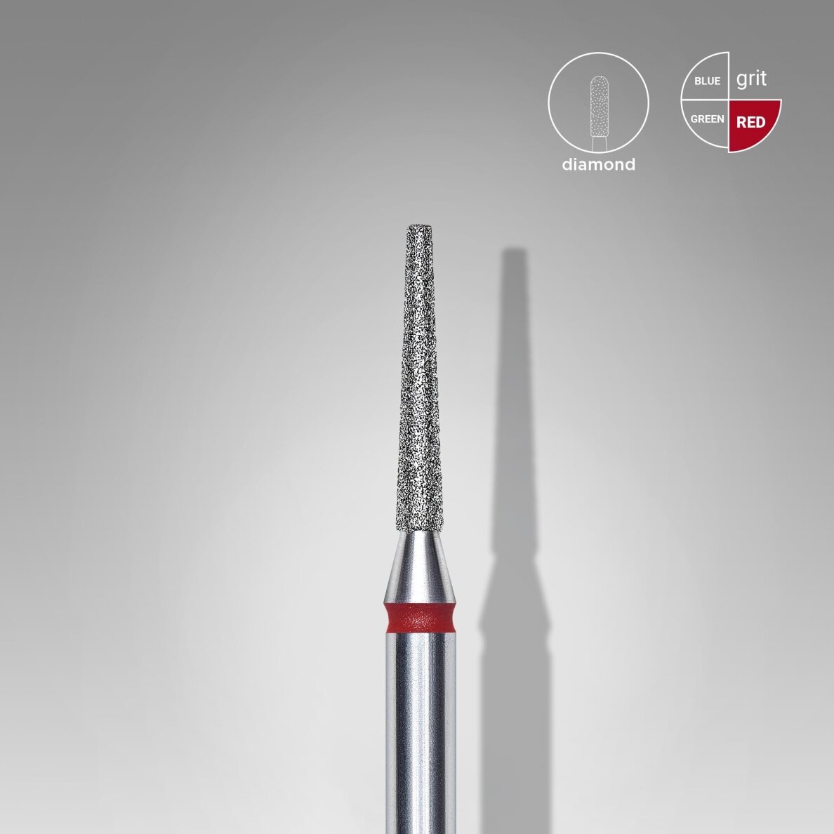 STALEKS deimantinis antgalis EXPERT RED 1,6 mm /10 mm 1 STALEKS deimantinis antgalis EXPERT RED 1,6 mm /10 mm 1