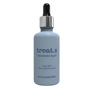 STALEKS KERATOLYTIC keratolitinis pėdų aliejus šiurkčioms pėdoms TREAT.S, 50 ml